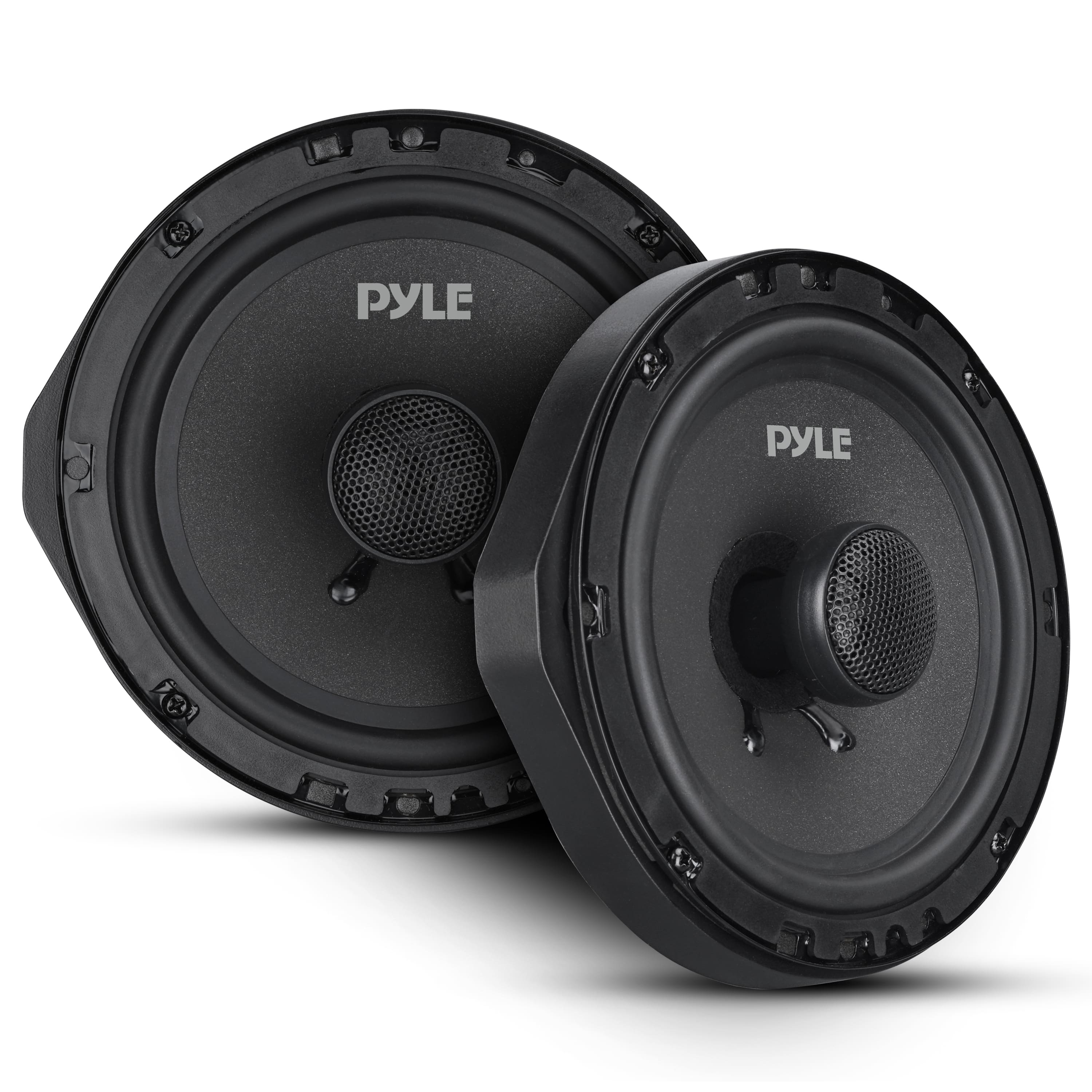Pyle - 6.5” Two Way Coaxial Speaker System for 2006 and - Black