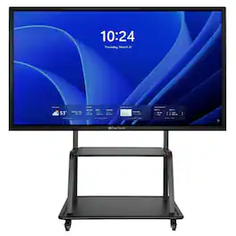 Smart Tech - Refurbished Excellent - 70" Clear Touch panel Smart Board CTI-5070H with Windows 11 and Mobile Stand