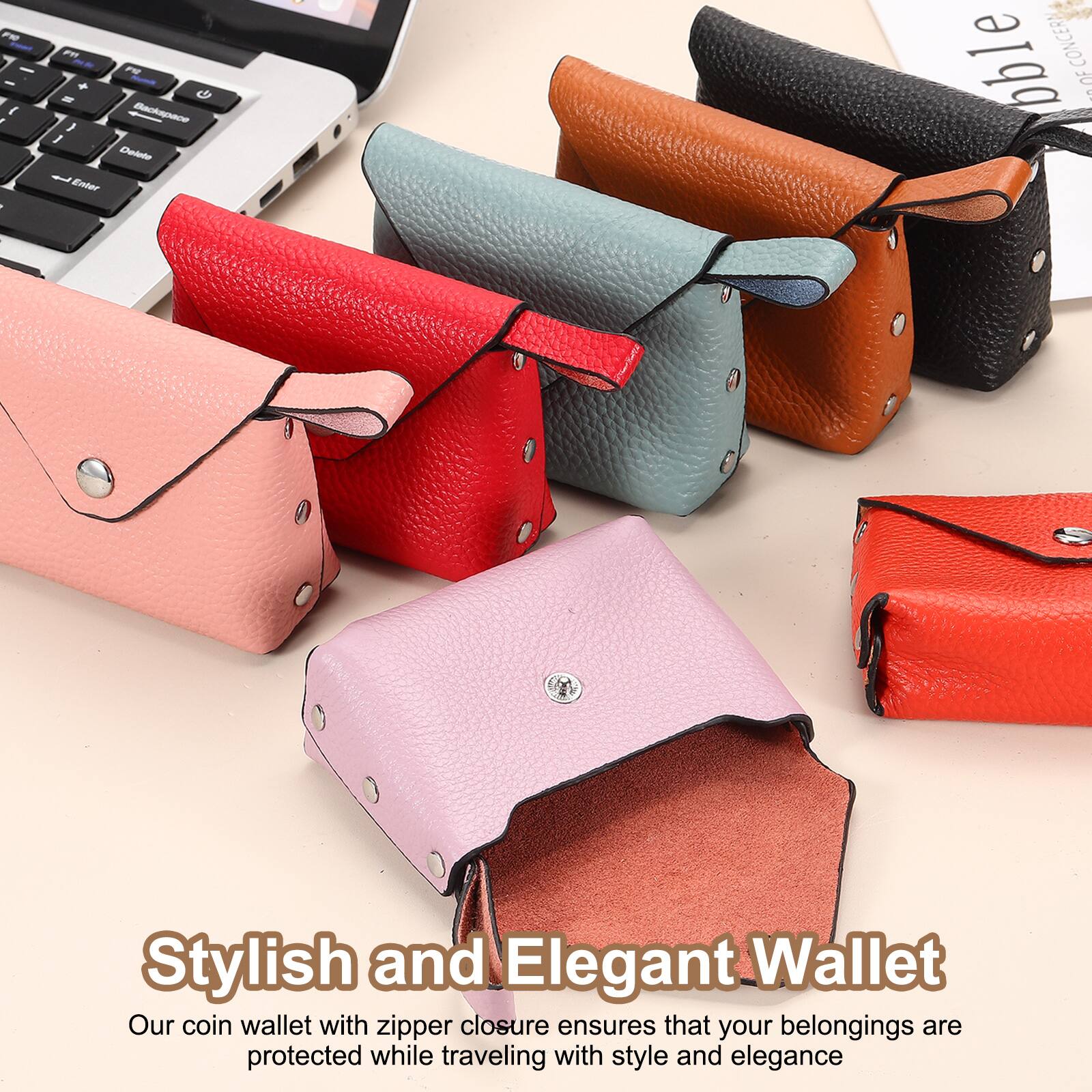 Stylish and Elegant Wallet

Our coin wallet with zipper closure ensures that your belongings are protected while traveling with style and elegance