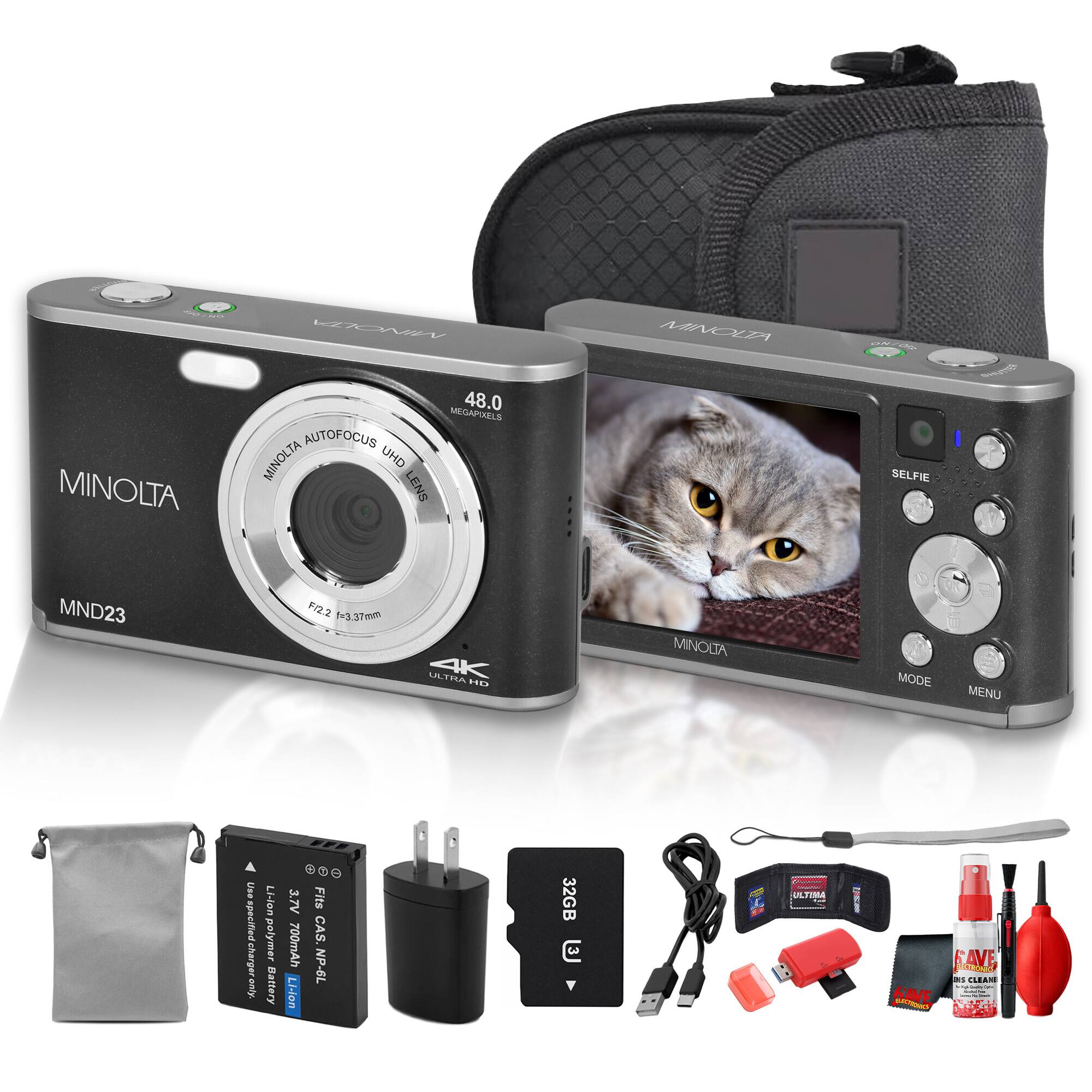 A MINOLTA 48.0 MEGAPIXELS AUTOFOCUS MINOLTA UHD LENS SELFIE MND23 F/2.2 meeC-t LIRA 4K FSS MINOLTA MODE MENU Aga.Jonspaynadecon cymbes Lisen polymer Battery 3.7V 700mAh Li-len Fits CAS. NP-6L 32GB E ALIIAA SAVE -. LLEANS Med SAVE