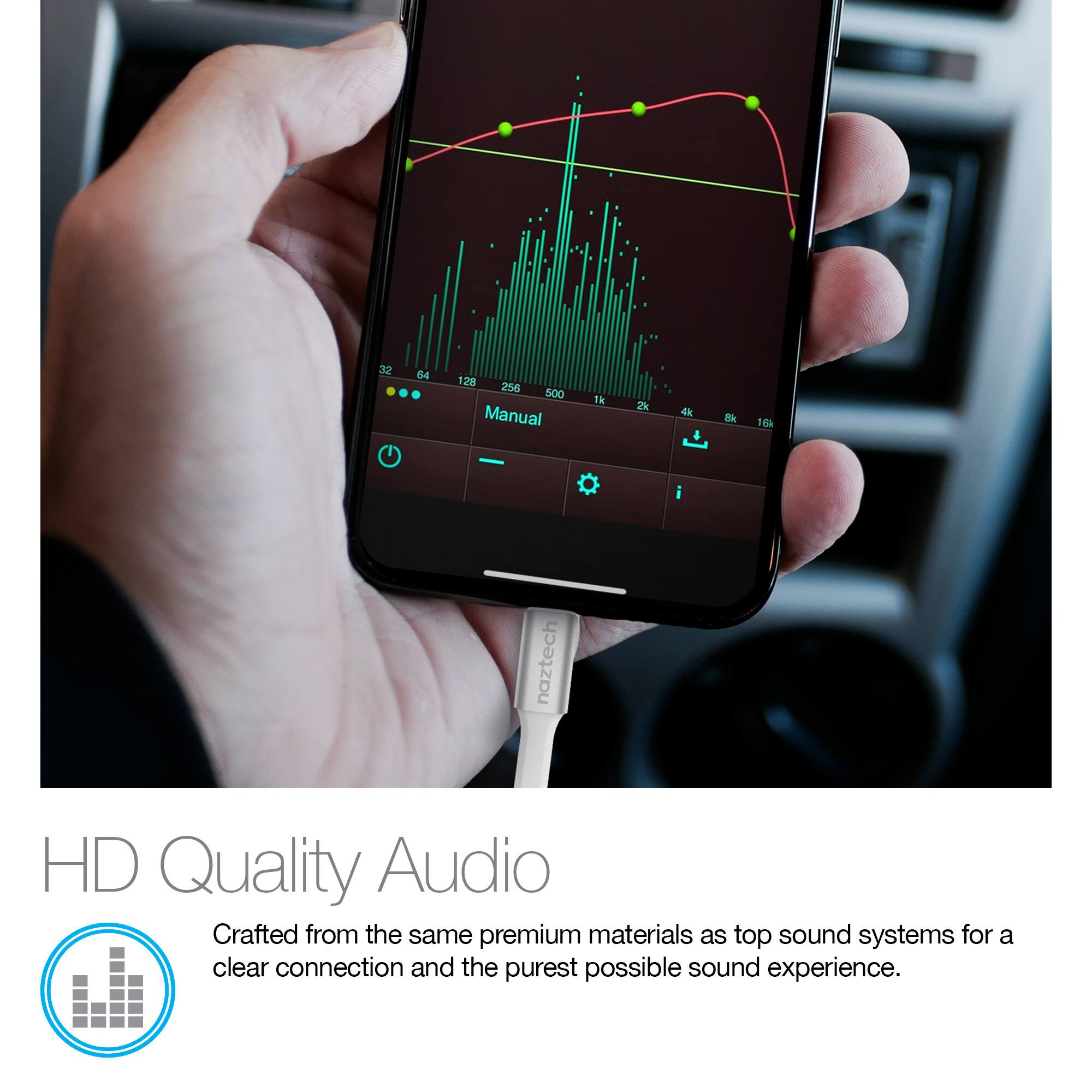 32 64 128 250 500 Manual TR 2k 4 4

HD Quality Audio
Crafted from the same premium materials as top sound systems for a clear connection and the purest possible sound experience.