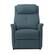 Front. CorLiving - Ashley Power Lift Fabric Recliner - Blue.