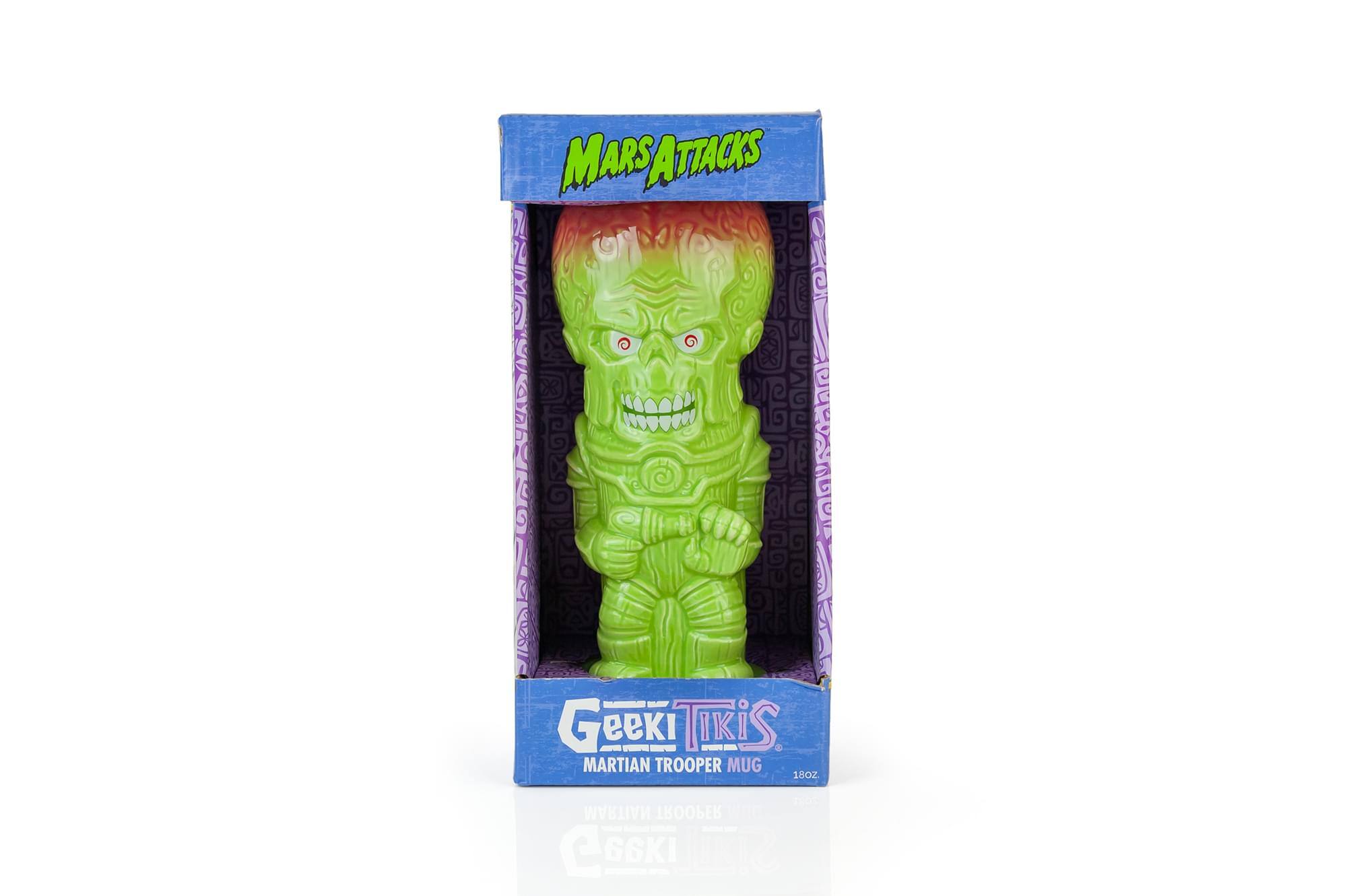 MARS ATTACKS  
Geeki Tikis - TIKIS MARTIAN TROOPER MUG 18oz  
AITR | C G6KI R