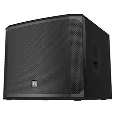 Front. Electro-Voice - Electro Voice EKX-18SP 18-Inch 1300 Watt Powered Subwoofer.