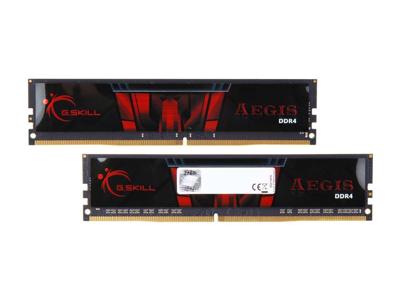 G.SKILL AEGIS DDR4  
2765 20CE  
CE Warrants  
AEGIS DDR4  
ITE.3OS  
1518 a018  
5 LNR
