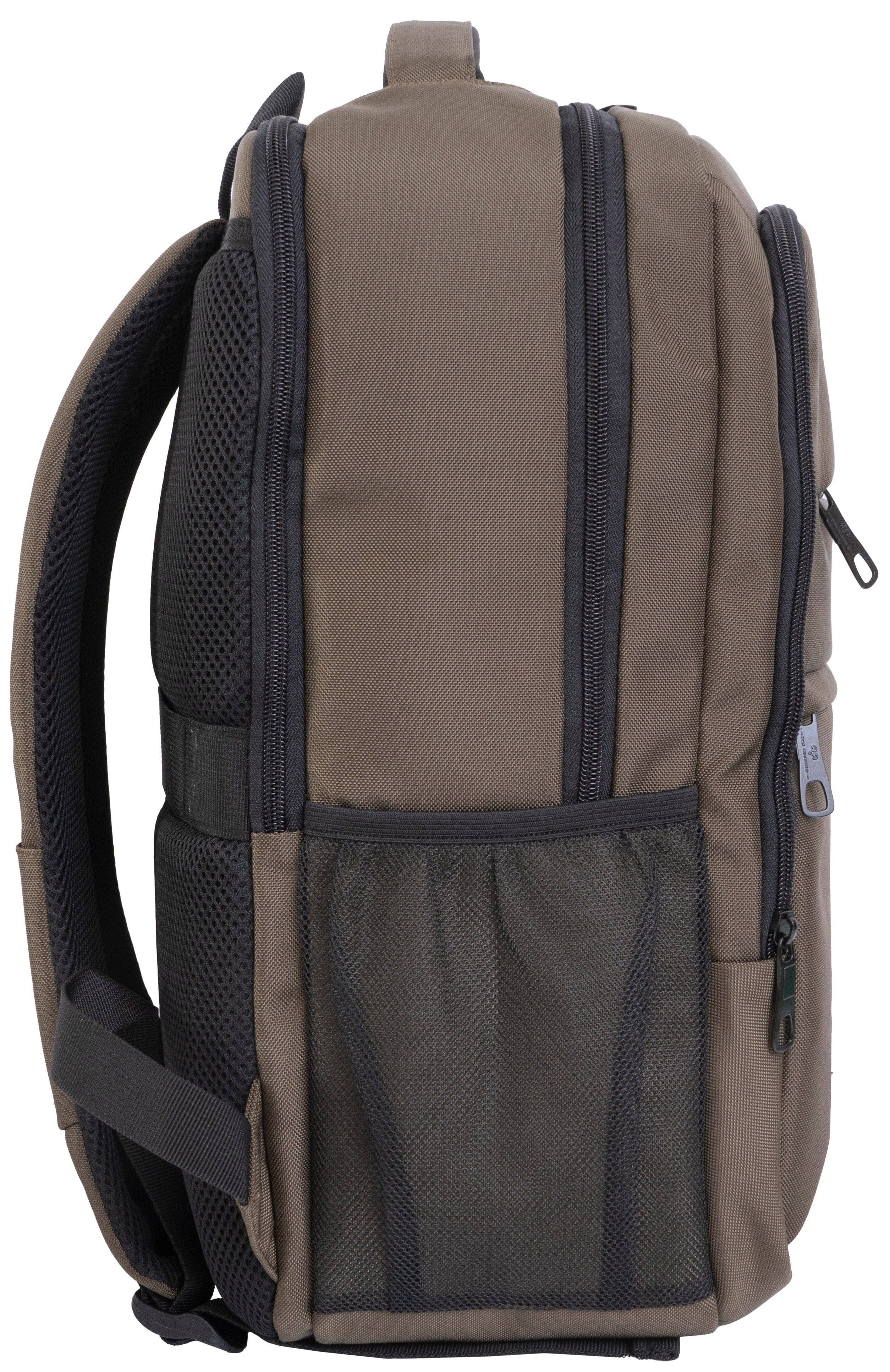 Alt View 1. Jack Abrahams - Jack Abrahams The Hamilton Nylon Workbook Backpack - Olive - Olive.