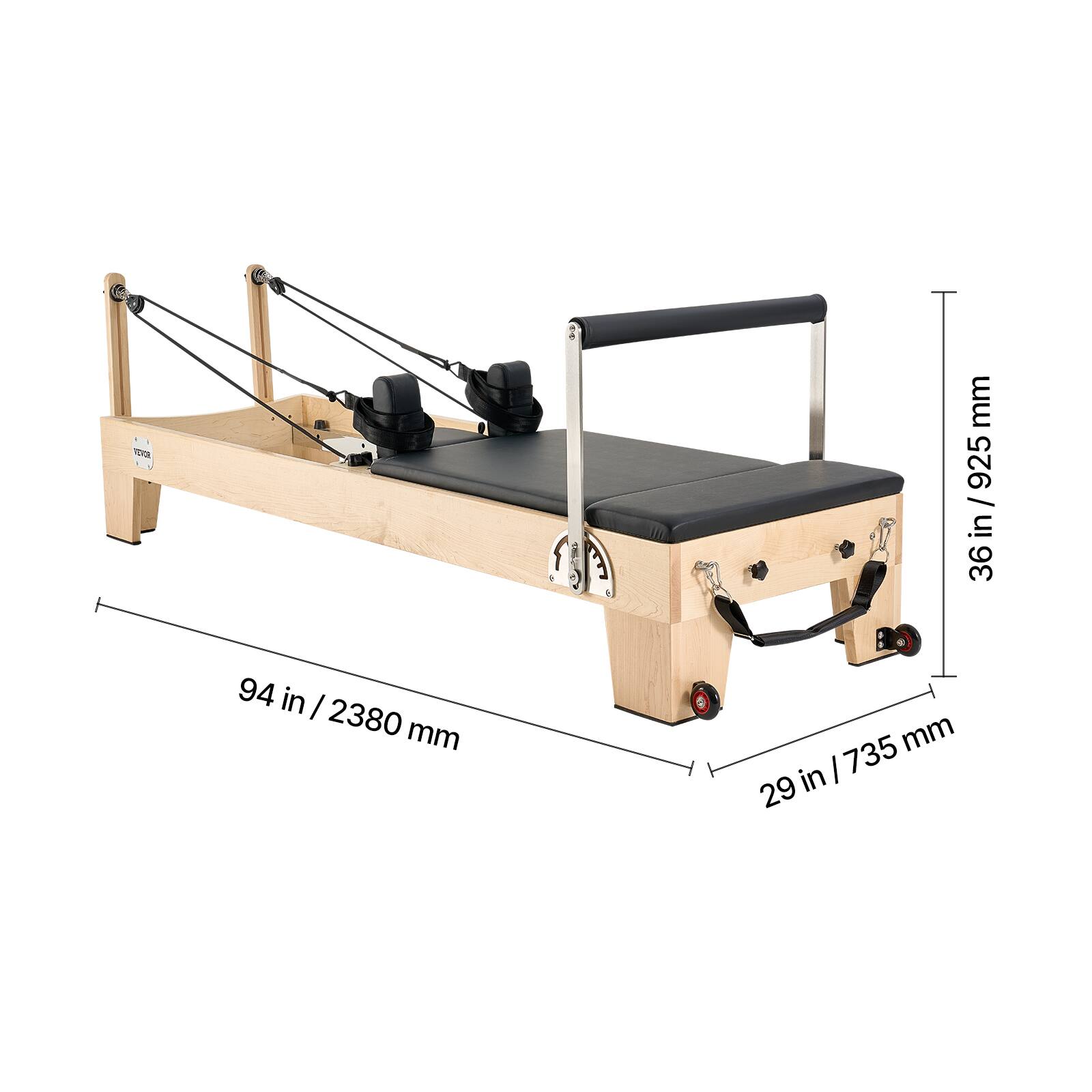 The corrected text is:

1. Or E mm 925 36 in / 9 36 94 in
2. 2380 mm mm
3. 735 29 in

Grouped as:

1. Or E mm 925 36 in / 9 36 94 in
2. 2380 mm
3. 735 29 in