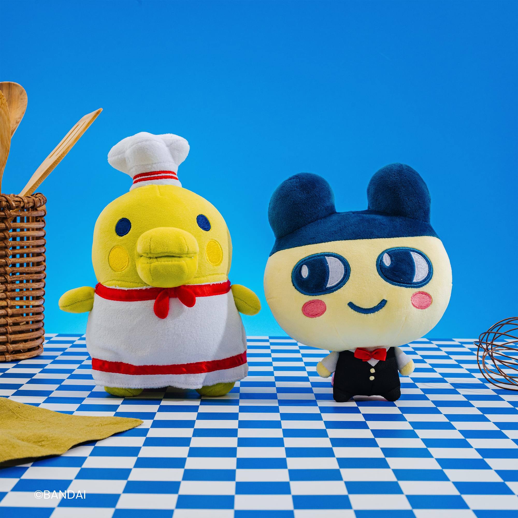 Alt View 3. Toynk - Tamagotchi 6-Inch Collector Plush Set Of 2.