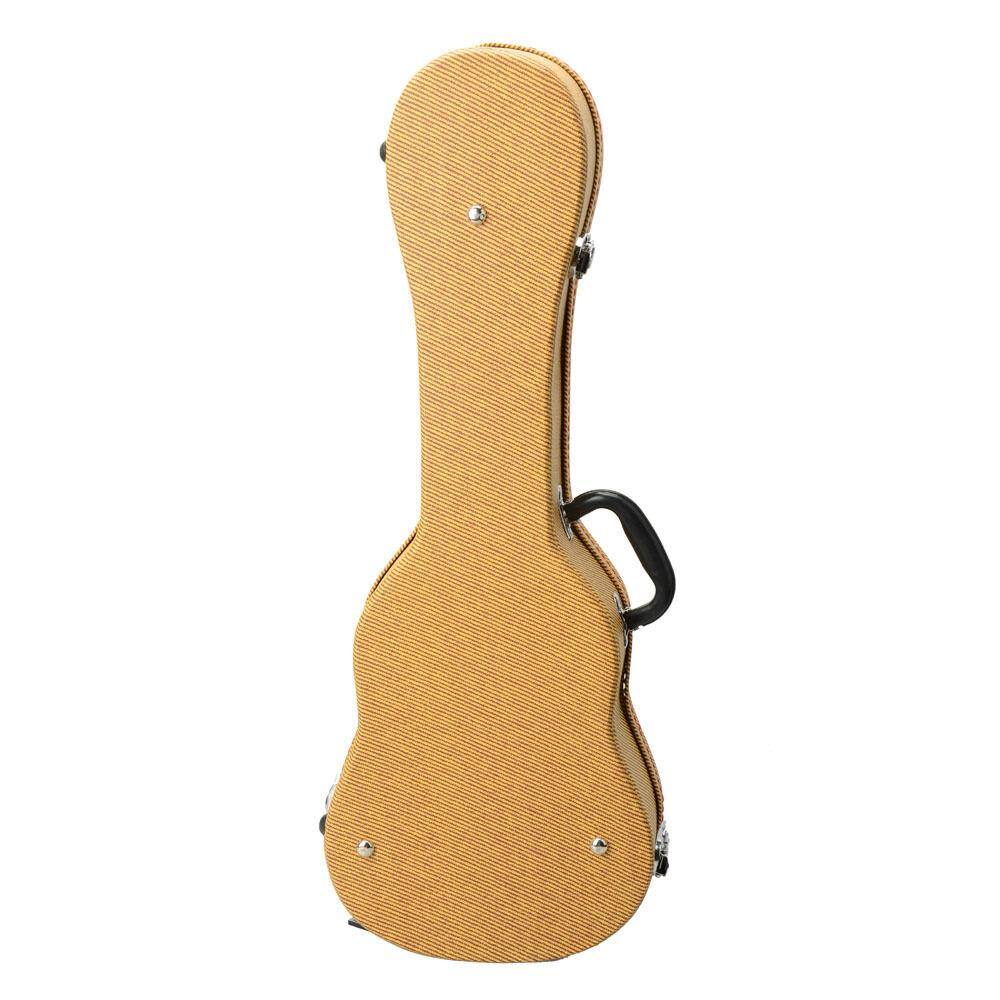 Alt View 2. Winado - Glarry 26" Deluxe Tenor Ukulele Hard Case PVC Artificial Leather Yellow.