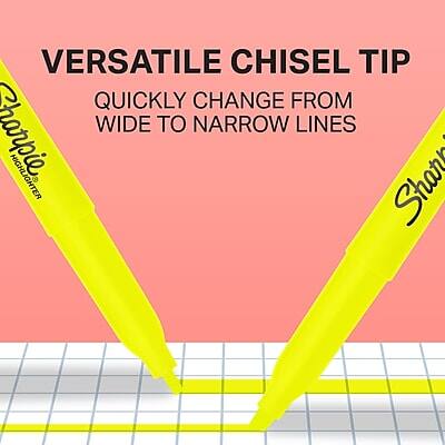 VERSATILE CHISEL TIP  
QUICKLY CHANGE FROM WIDE TO NARROW LINES
