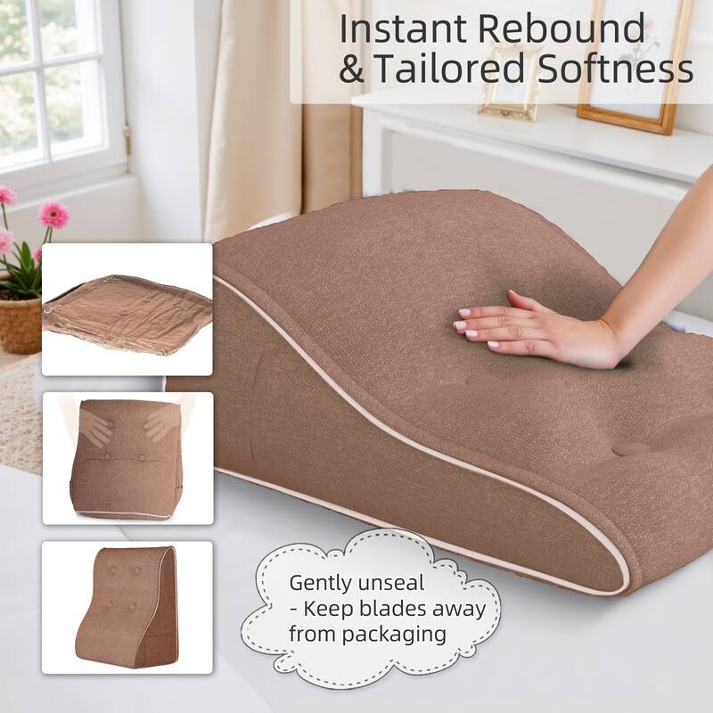 Instant Rebound & Tailored Softness

Gently unseal - Keep blades away from packaging