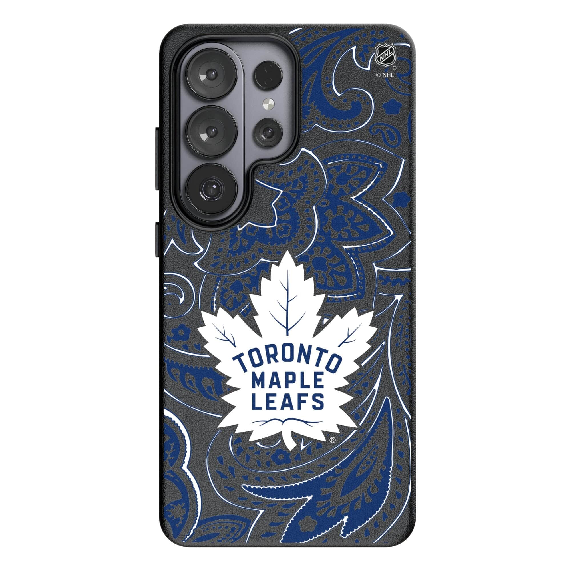 Keyscaper - NHL - Toronto Maple Leafs Paisley Galaxy Magnetic Bump Case - S26 Plus - Black price history on PriceWatchPro