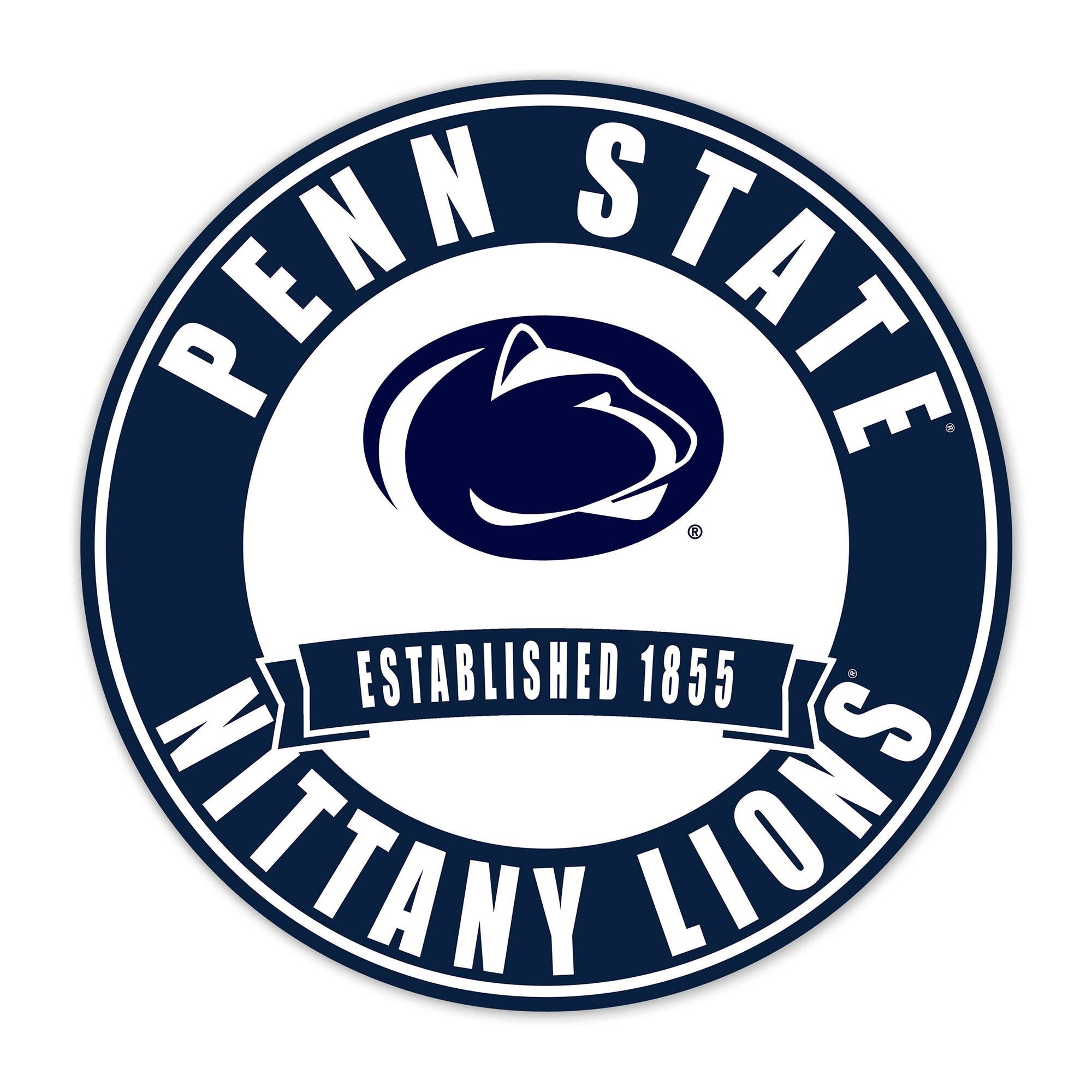 Penn State Nittany Lions 24" Circle with Banner