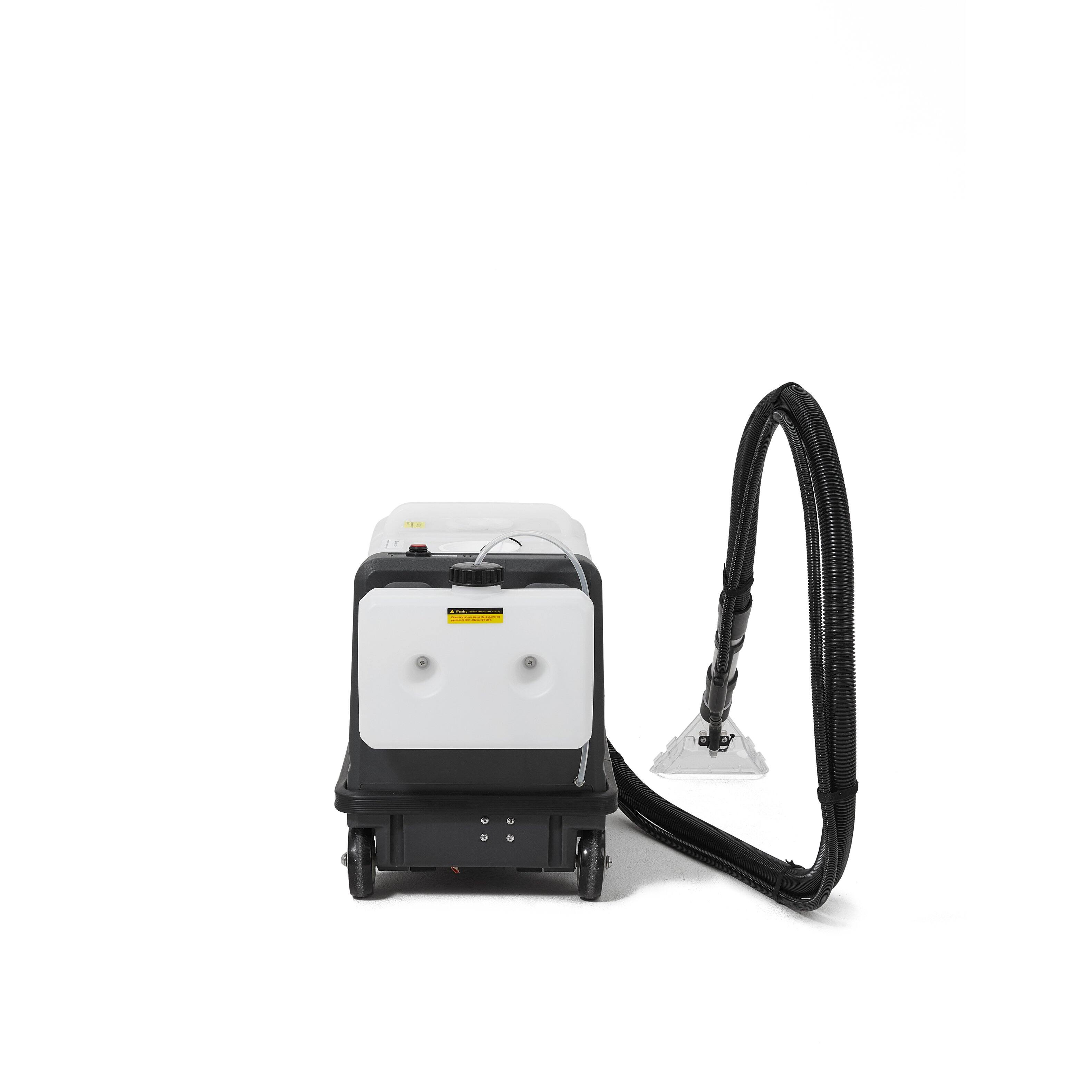 Alt View 5. Dapper Supply - Dapper Commercial Carpet Extractor Steam Spray Vacuum Mite Remover Dual Power Cord Deep Cleaning Machine - White.