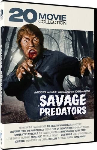 Savage Predators: 20 Movie Collection   - DVD price history on PriceWatchPro