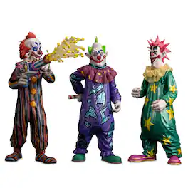 Trick or Treat Studios - Scream Greats Killer Klowns: Rudy, Jumbo, Spikey Bundle