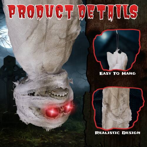 PRODUCT DETAILS  
EASY TO HANG  
REALISTIC DESIGN