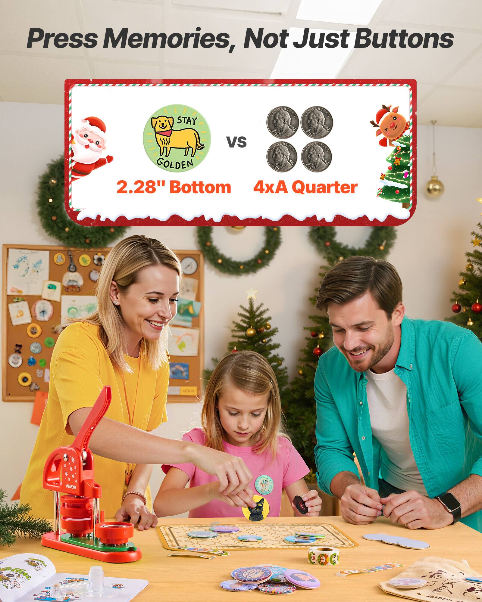 Press Memories, Not Just Buttons

STAY GOLDEN vs 4xA Quarter

2.28" Bottom