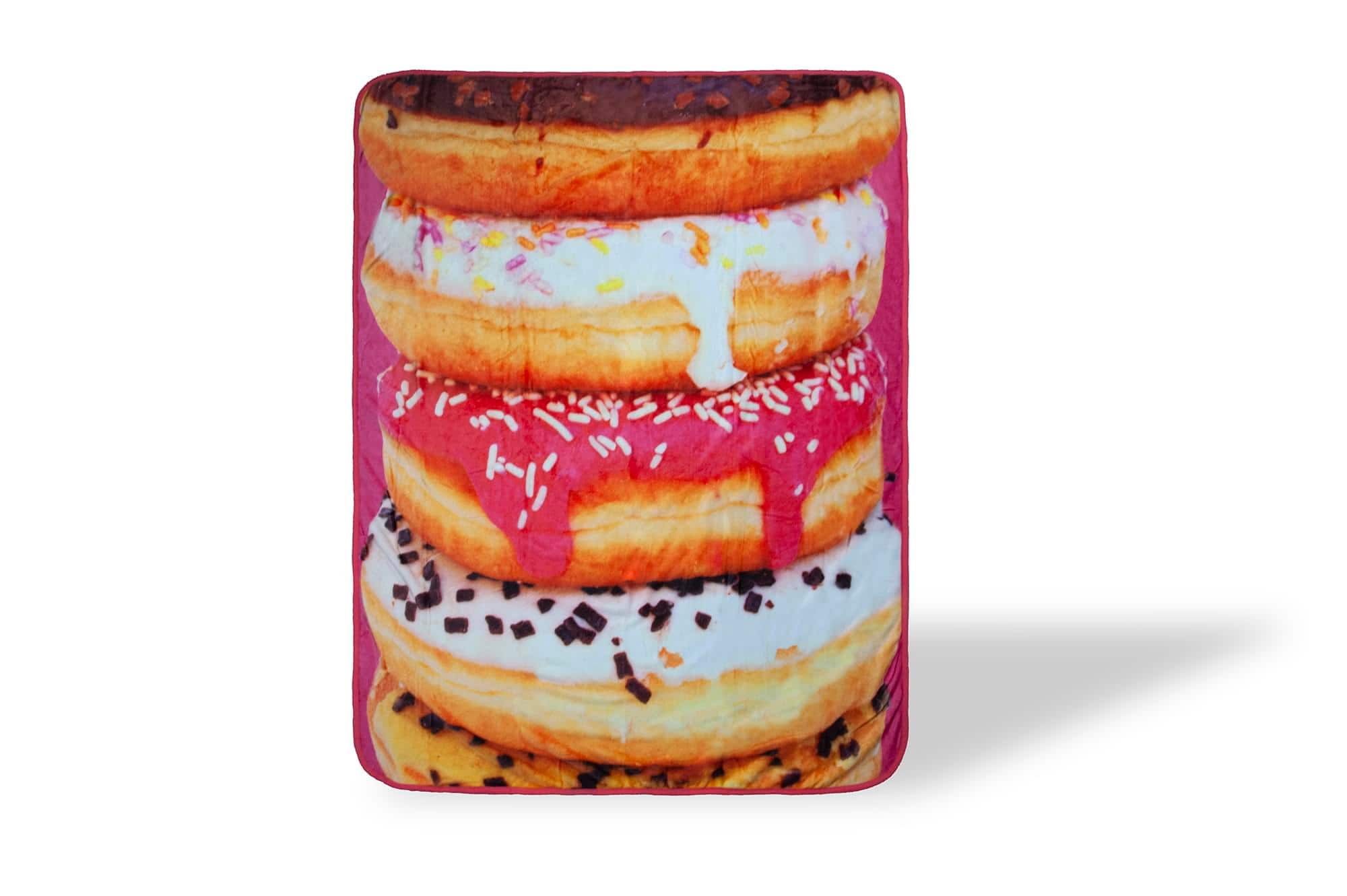 Just Funky - Donuts Fleece Throw Blanket | Large Soft Throw Blanket | 60 x 45 Inches - Pink price history on PriceWatchPro