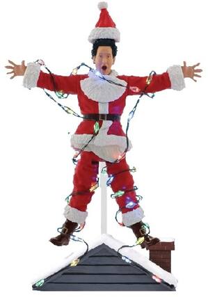 Front. PopMarket - National Lampoon's Christmas Vacation - 5 Points - Clark Griswold Roof Shock Action Figure - COLLECTIBLES - Multicolor.