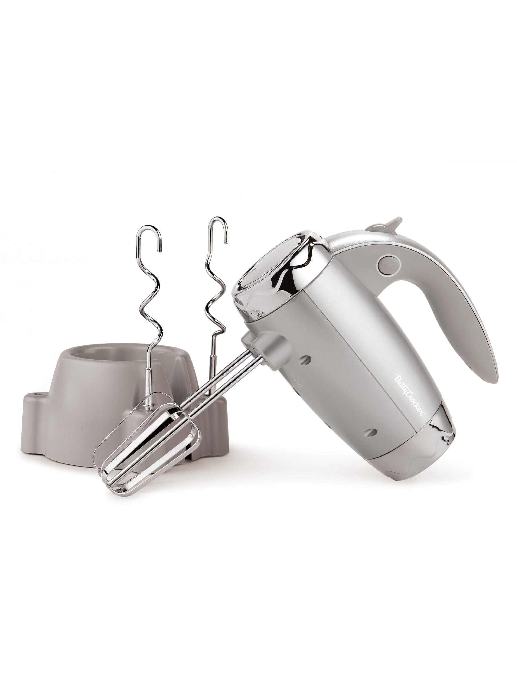 Betty Crocker - Hand Mixer 7 Speed, 250 Watt, Sliver - SILVER