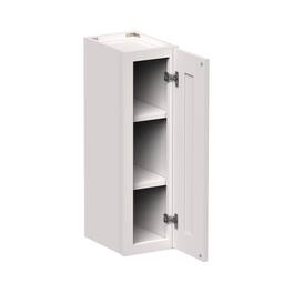 Boyel Living - 9-in W x 30-in H x 12-in D Shaker RTA Kitchen Wall Cabinet with Soft-Close Doors - Glacier White