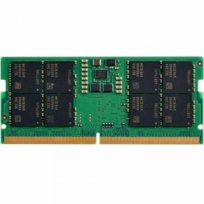 HP - 16GB DDR5 5600 SODIMM Memory - For Notebook, Mobile Workstation, Computer - 16 GB - DDR5-5600/PC5-44800 DDR5 SDRAM - Unknown