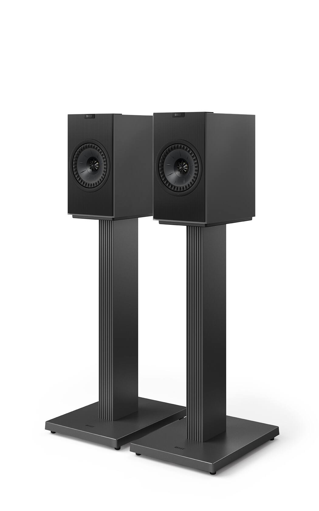 Alt View 1. KEF - SQ-1 Floor Stand - Gray.