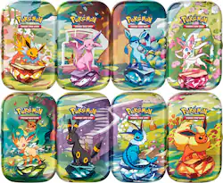 Pokémon - Trading Card Game: Scarlet & Violet - Prismatic Evolutions Mini Tin - Styles May Vary - Front_Zoom