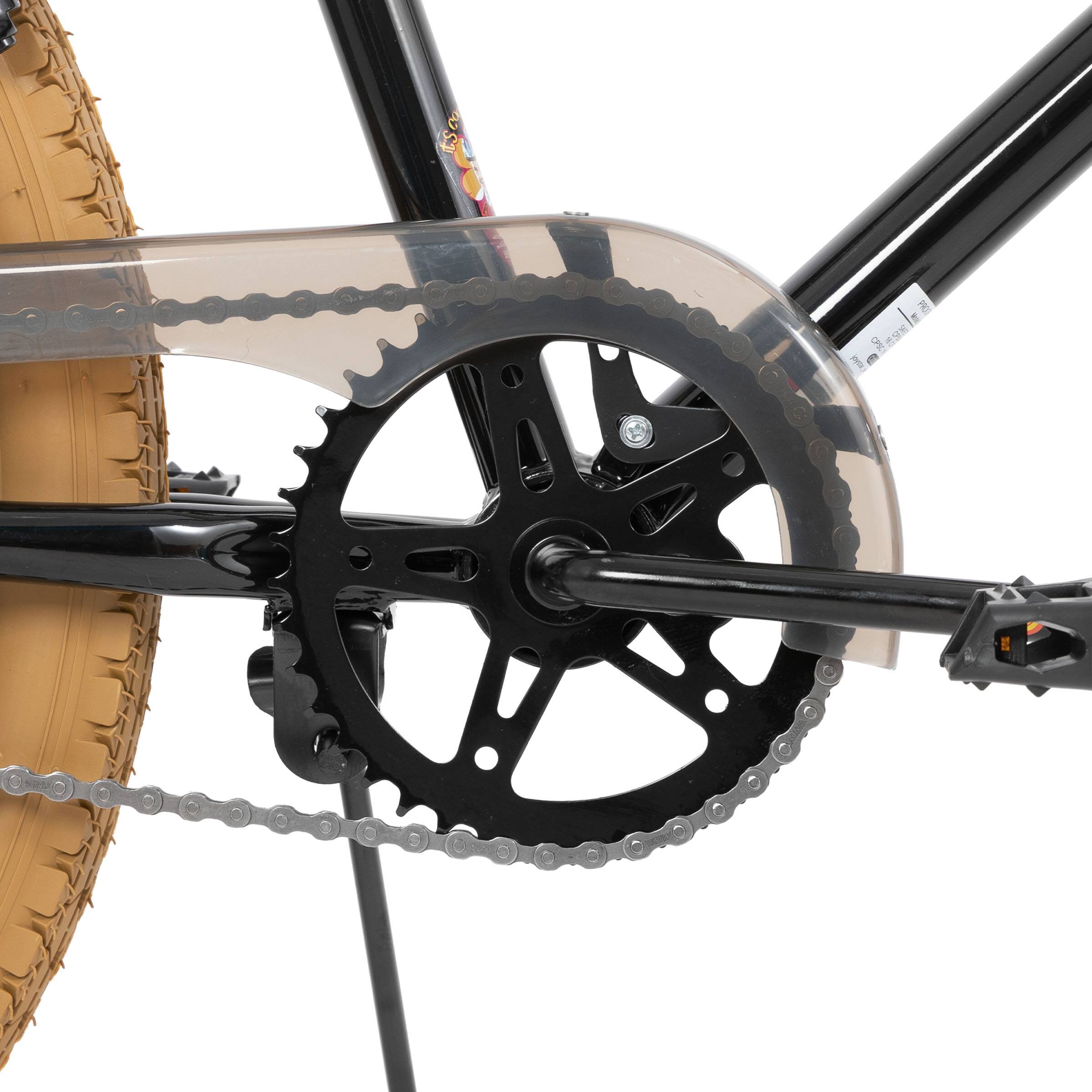 Alt View 8. JOYSTAR - JOYSTAR Brockway Freestyle Kids BMX Bike 24" Kids Bicycles for Ages 9-12, Girls Boys Beginner-Level Riders 2 Pegs, Brown - Brown.