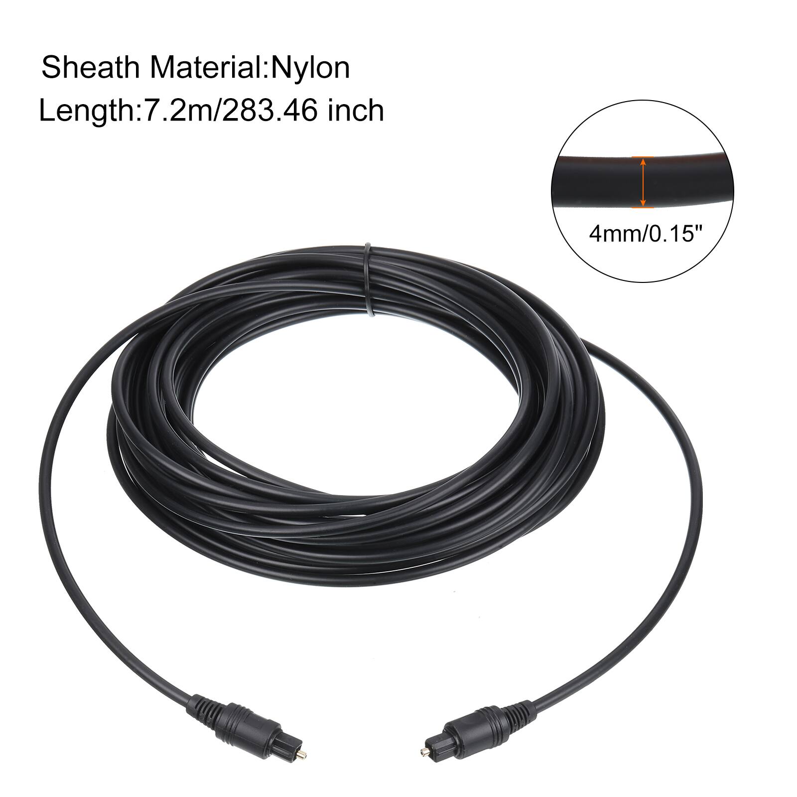 Sheath Material: Nylon  
Length: 7.2m/283.46 inch  
4mm/0.15"