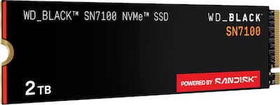 WD BLACK SN7100 2TB Internal SSD Gen 4 x4 NVMe WDBELG0020BBK-WRSN WD BLACK SN7100 2TB Internal SSD Gen 4 x4 NVMe WDBELG0020BBK-WRSN