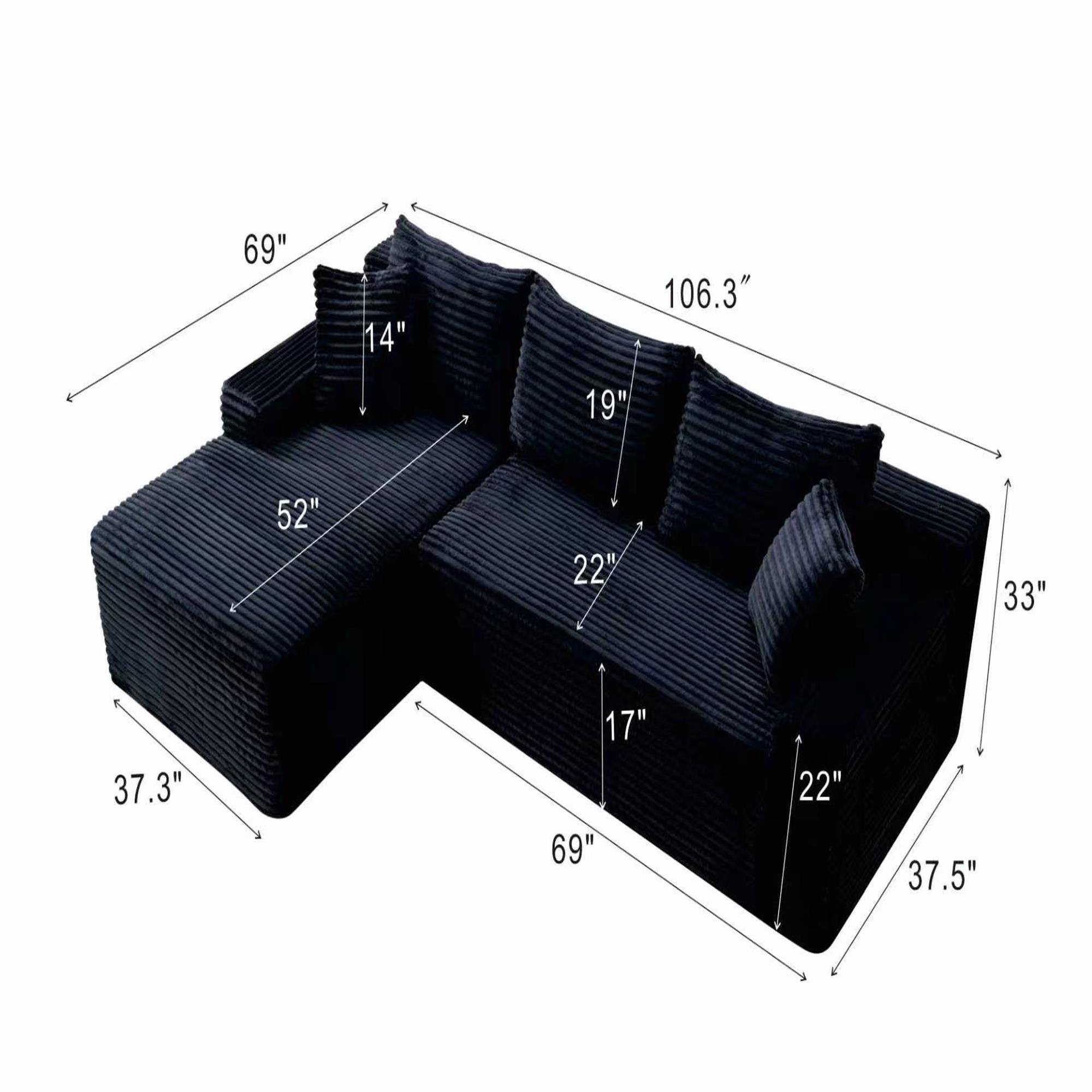 69"
14"
106.3"
19"
52"
22"
33"
37.3"
17"
69"
22"
37.5"