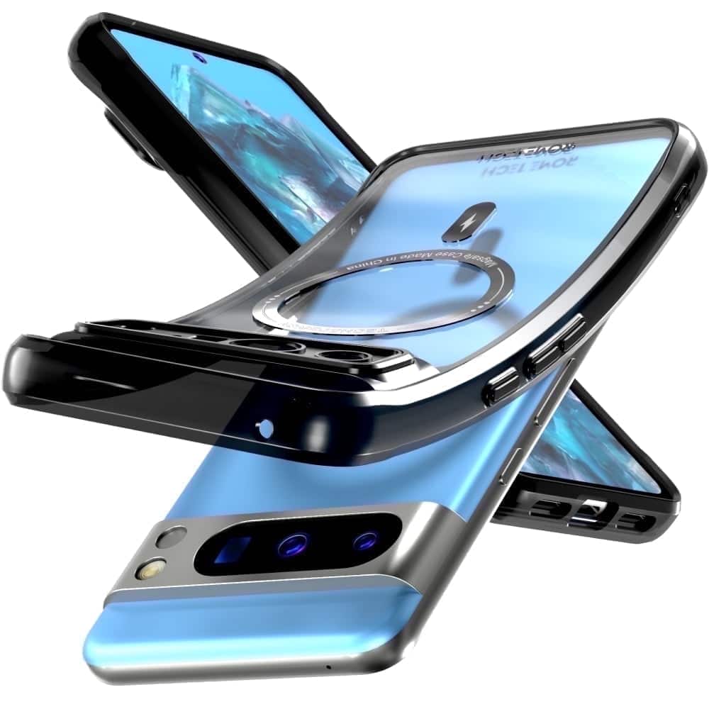 RomeTech - Rome Tech Clarity Case for Pixel 8 Pro - Black
