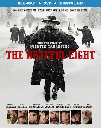 Front. The Hateful Eight - BLU-RAY.