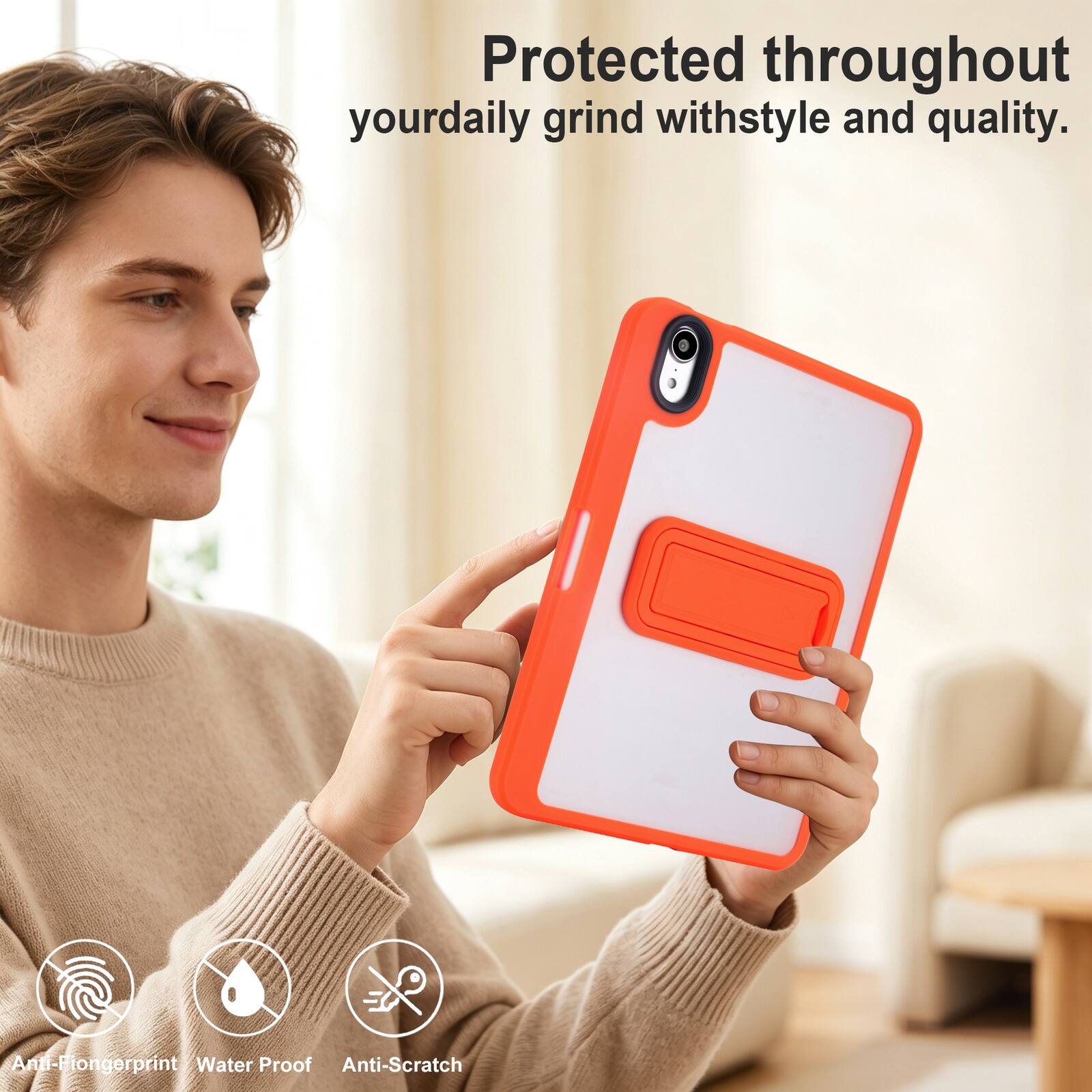 Protected throughout your daily grind with style and quality.

EXX

Anti-Fingerprint
Water Proof
Anti-Scratch