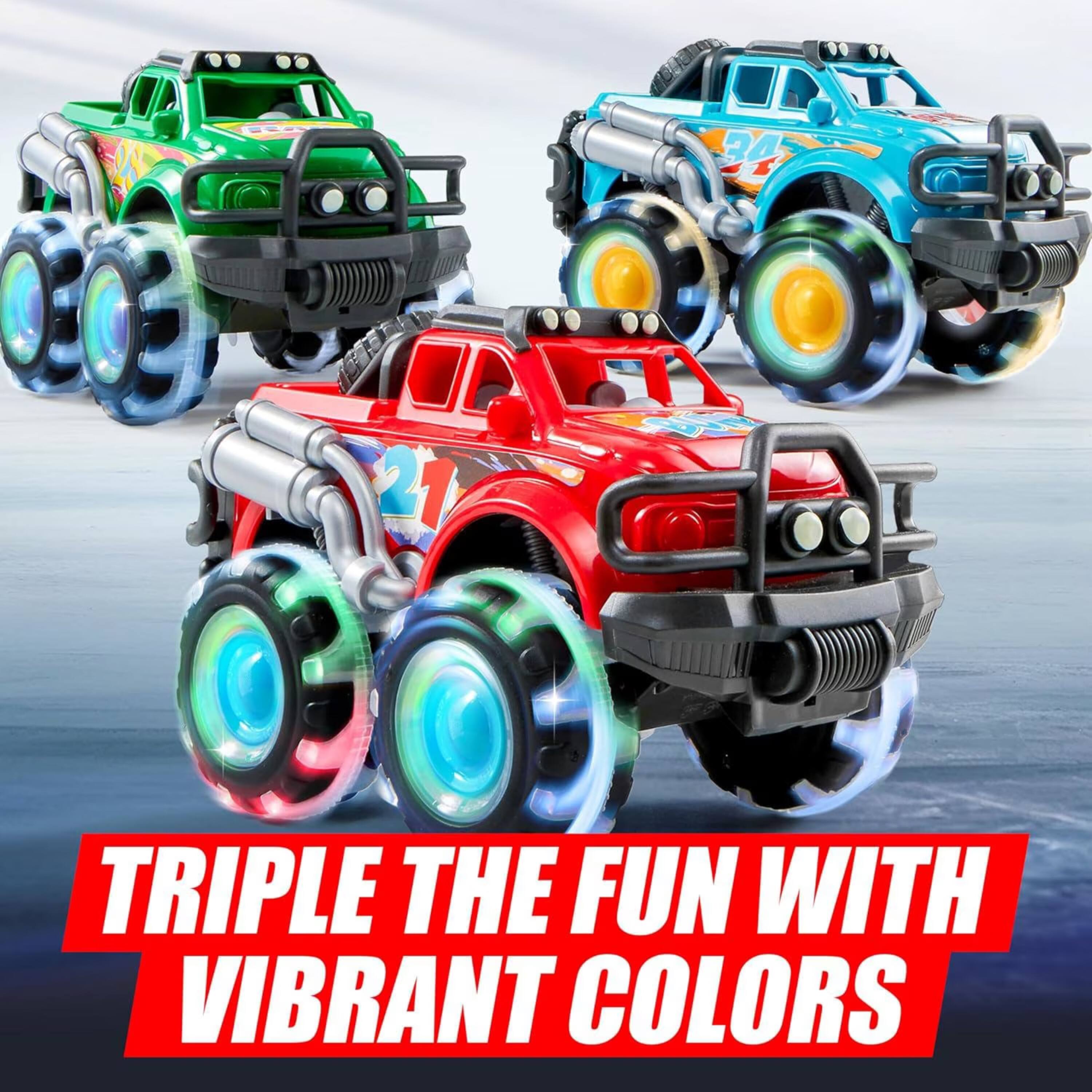 TRIPLE THE FUN WITH VIBRANT COLORS