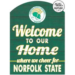 Jardine - Norfolk State Spartans 16'' x 22'' Indoor/Outdoor Marquee Sign - Green