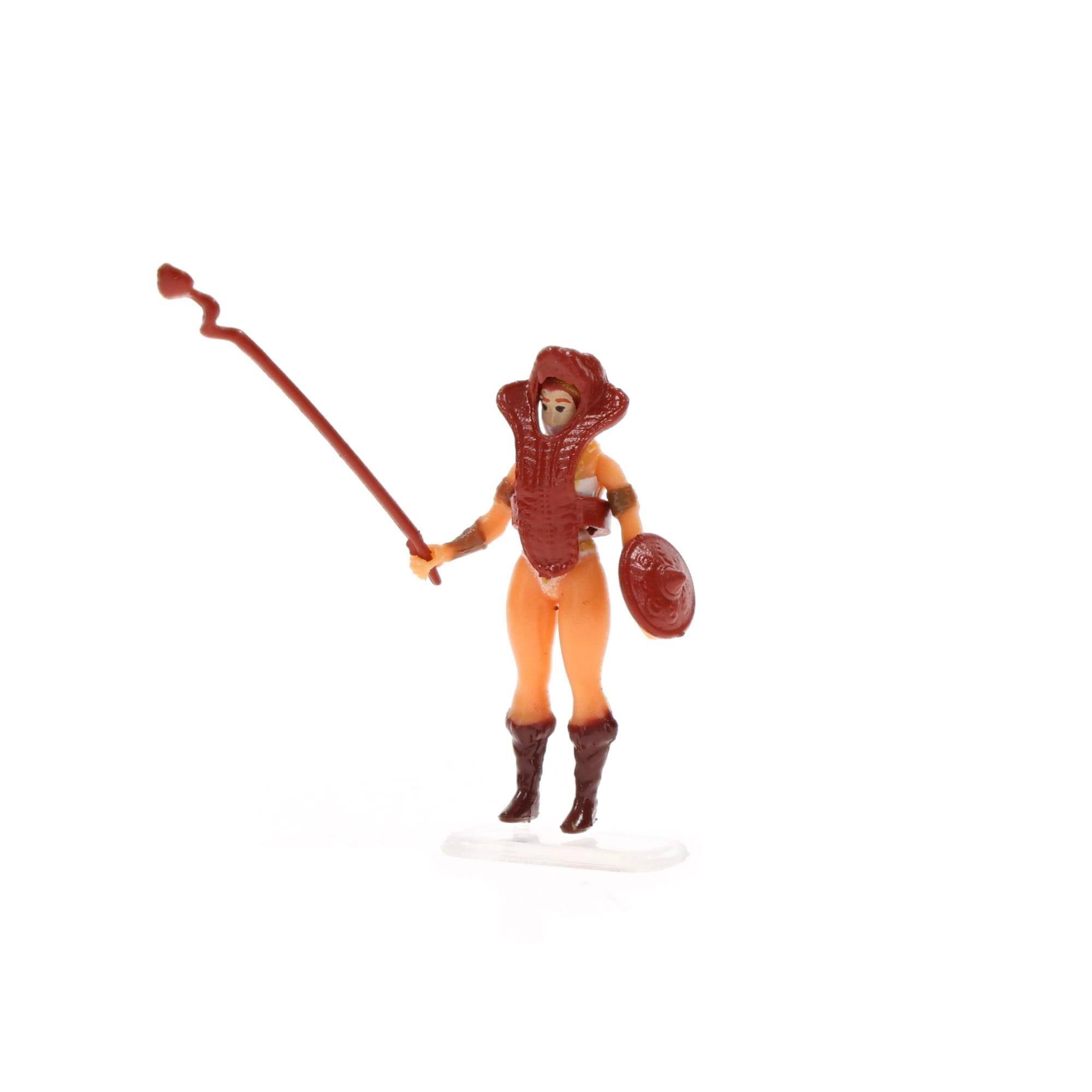 Alt View 3. Super Impulse - Masters of the Universe World's Smallest Micro Action Figure | Teela - Red.
