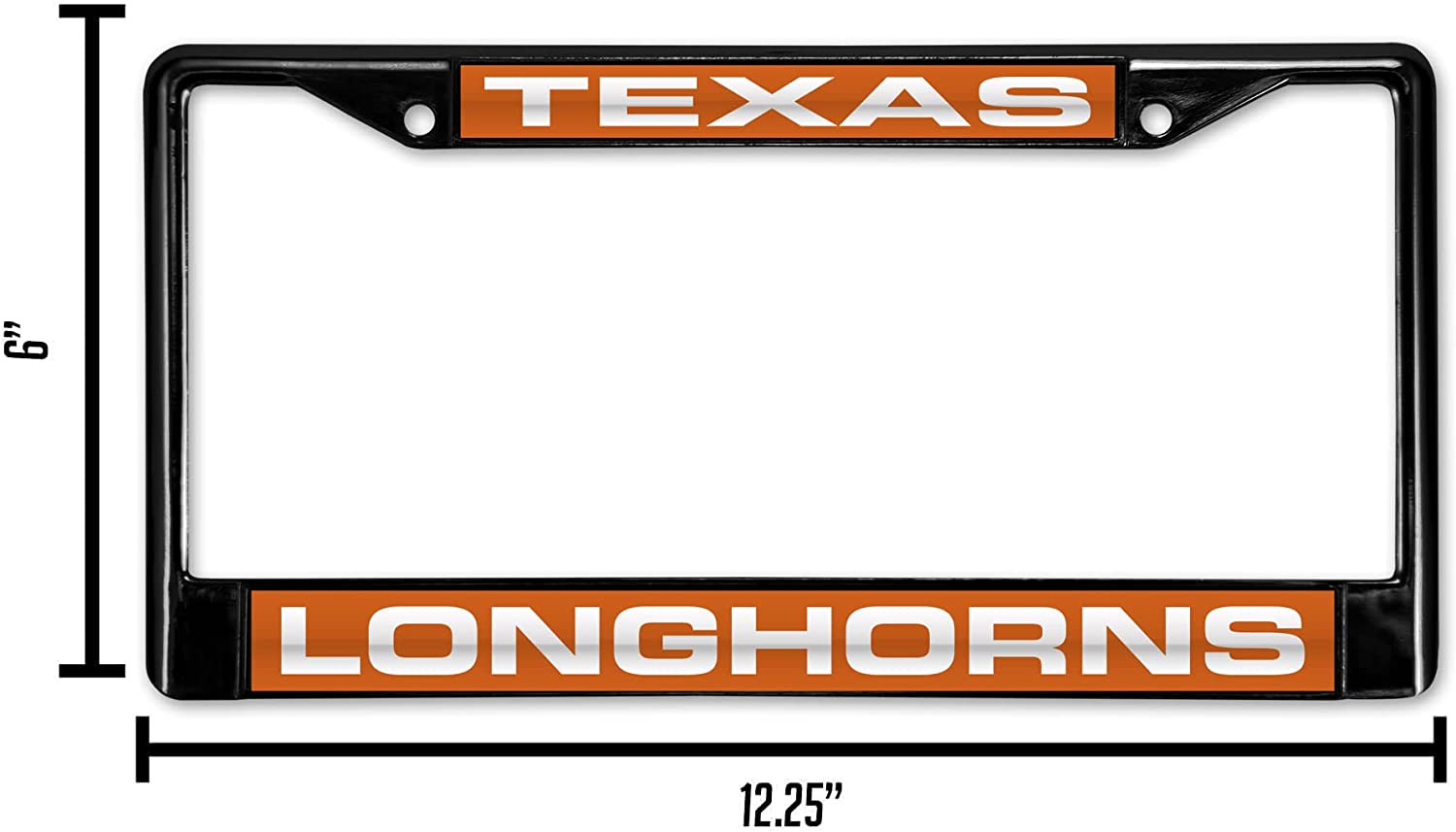 TEXAS  
LONGHORNS  

6"  
12.25"
