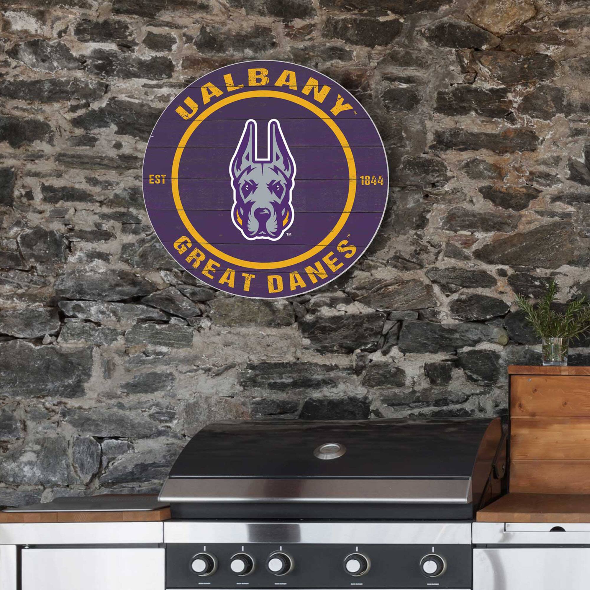 UALBANY  
EST 1844  
GREAT DANES