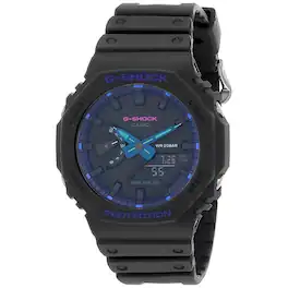 Casio - G-Shock Analog Digital Dial Quartz GA-2100VB-1A GA2100VB-1 200M Men's Watch - Black