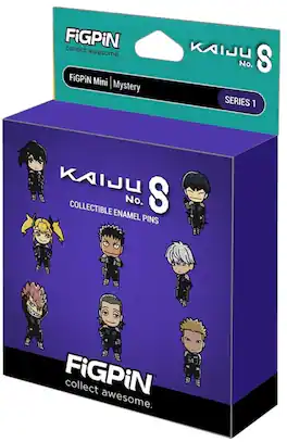 PopMarket - FiGPiN - Mystery Mini Pin - KAIJU No. 8 - Series 1 - 1 Pin - Collectibles - Multicolor
