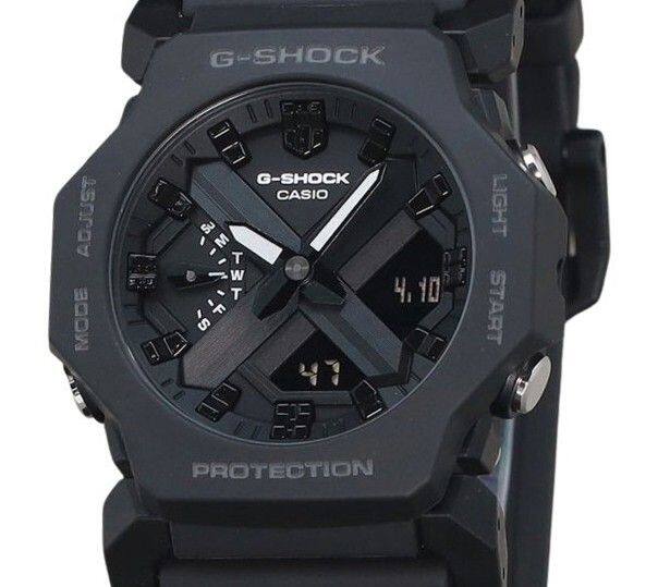 CASIO G-SHOCK ブラック 200m防水 Casio Men's XL Series G-Shock Quartz 200M WR Shock Resistant Resin