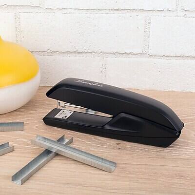 Alt View 4. Swingline - Standard 1/4" Length Standard Staples, Full Strip, 5000/Box  - Silver.