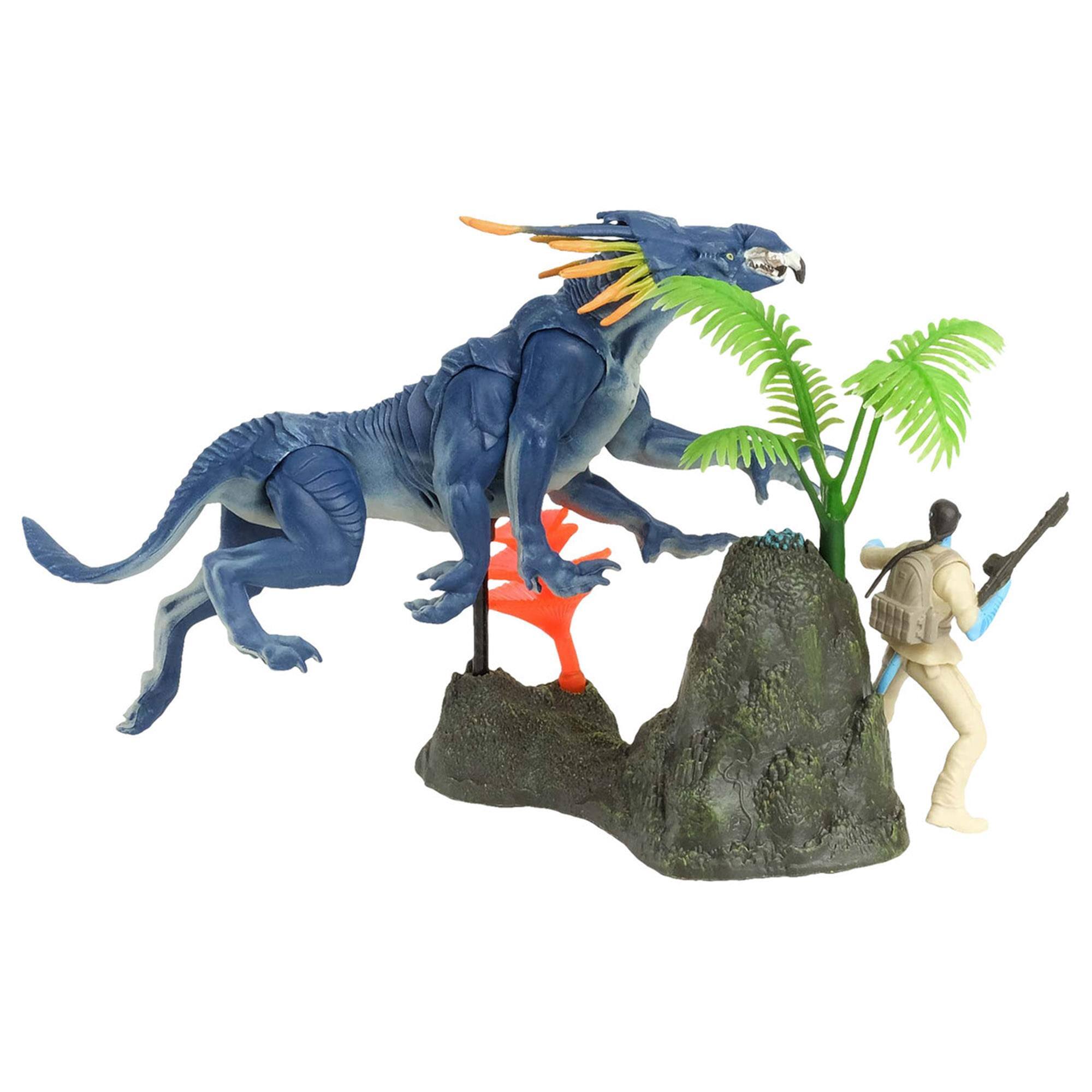 Alt View 2. McFarlane Toys - Avatar World of Pandora Figure Set | Jake Vs. Thanator - Multi-Colored.