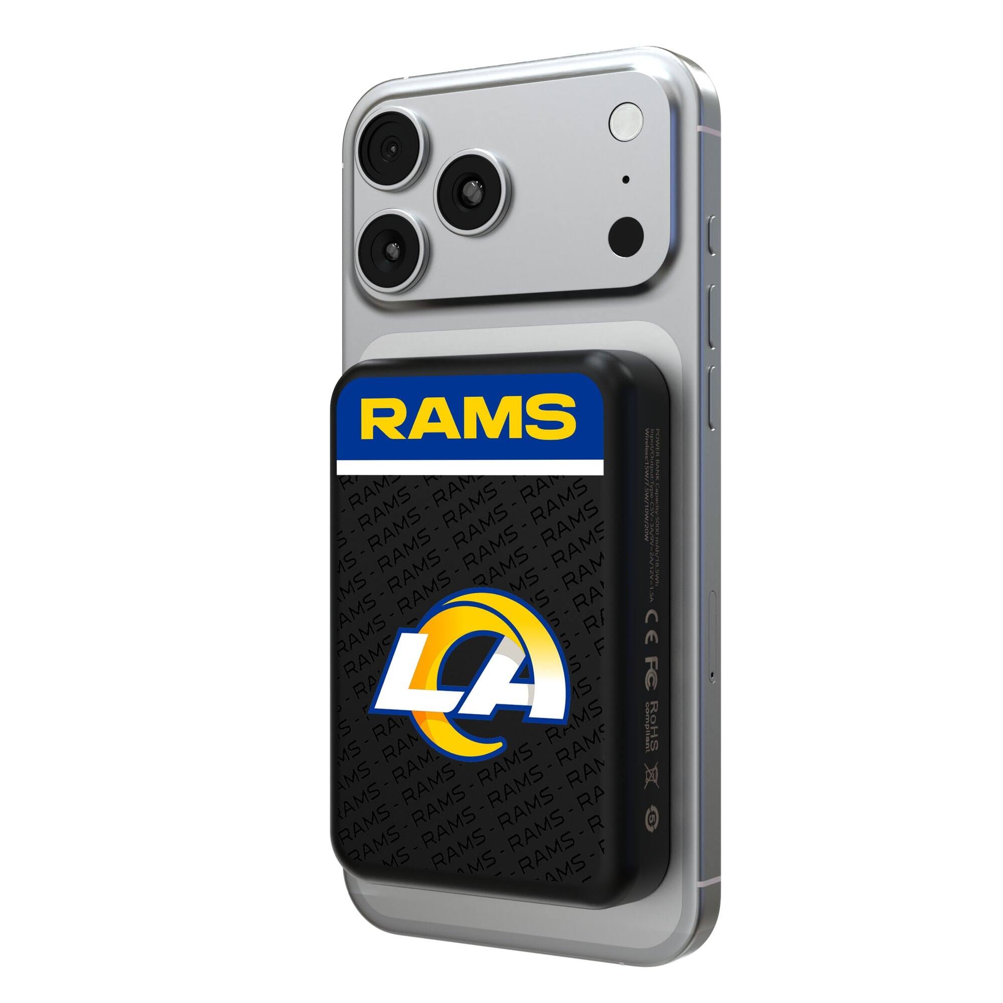 Keyscaper - Los Angeles Rams Endzone Plus Wireless Power Bank - Multicolor price history on PriceWatchPro