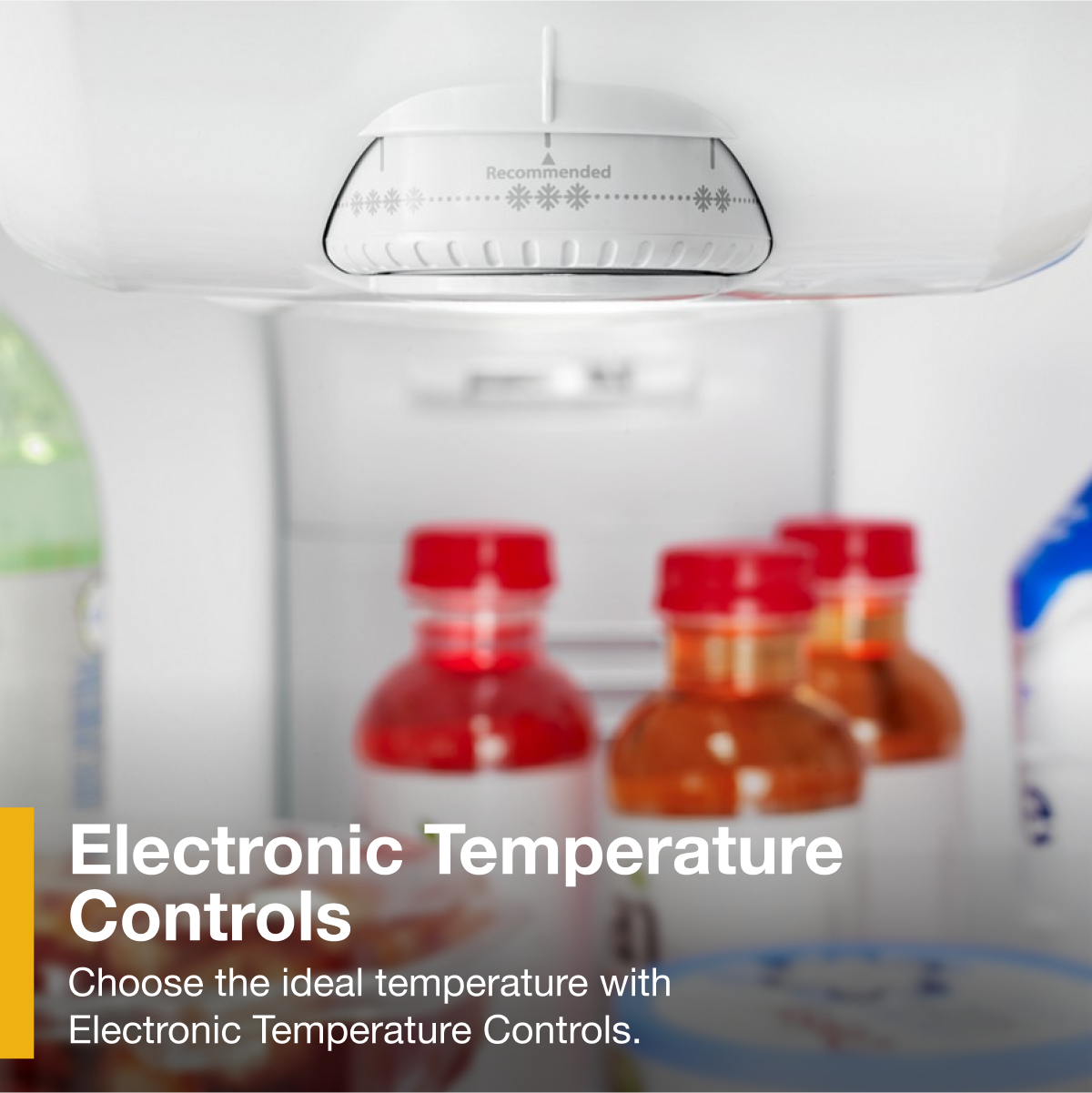 Electronic Temperature Controls

Choose the ideal temperature with Electronic Temperature Controls.