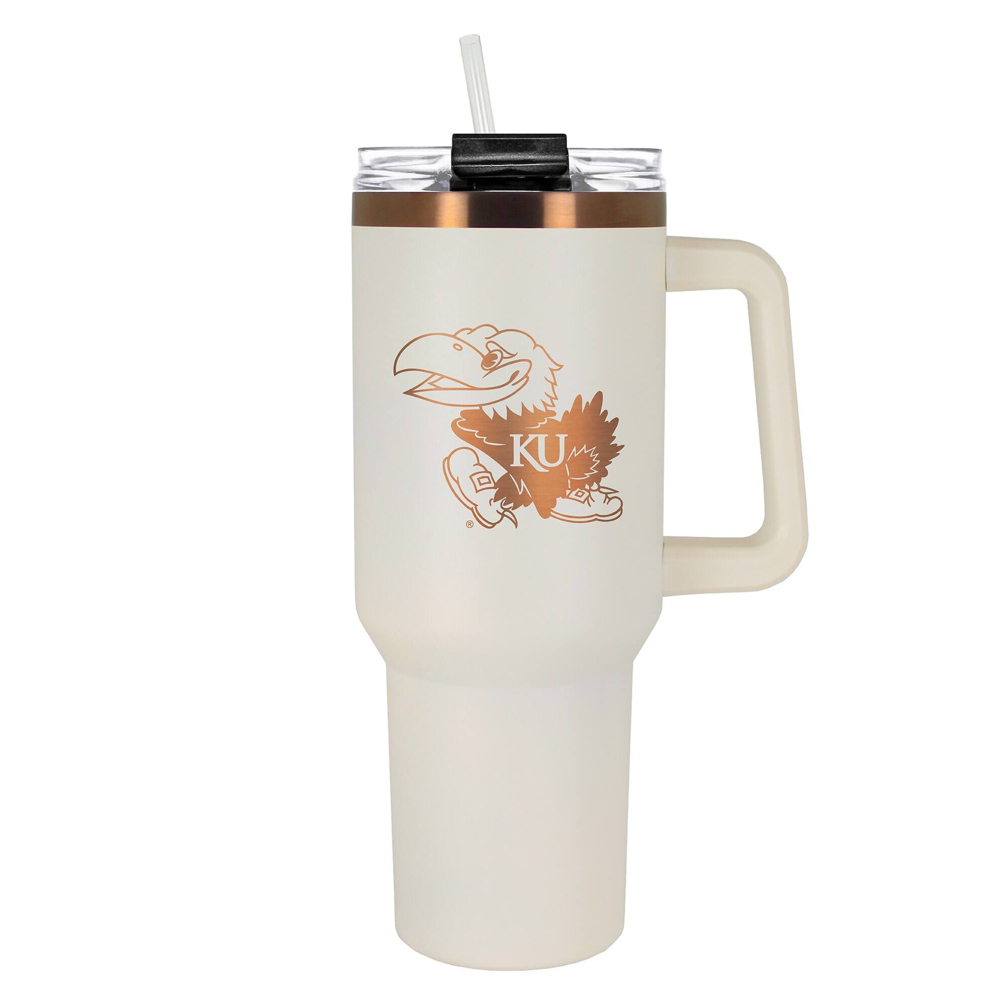 Great American Products - Kansas Jayhawks 40oz. Colossus Copper Edition Tumbler - Cream price history on PriceWatchPro