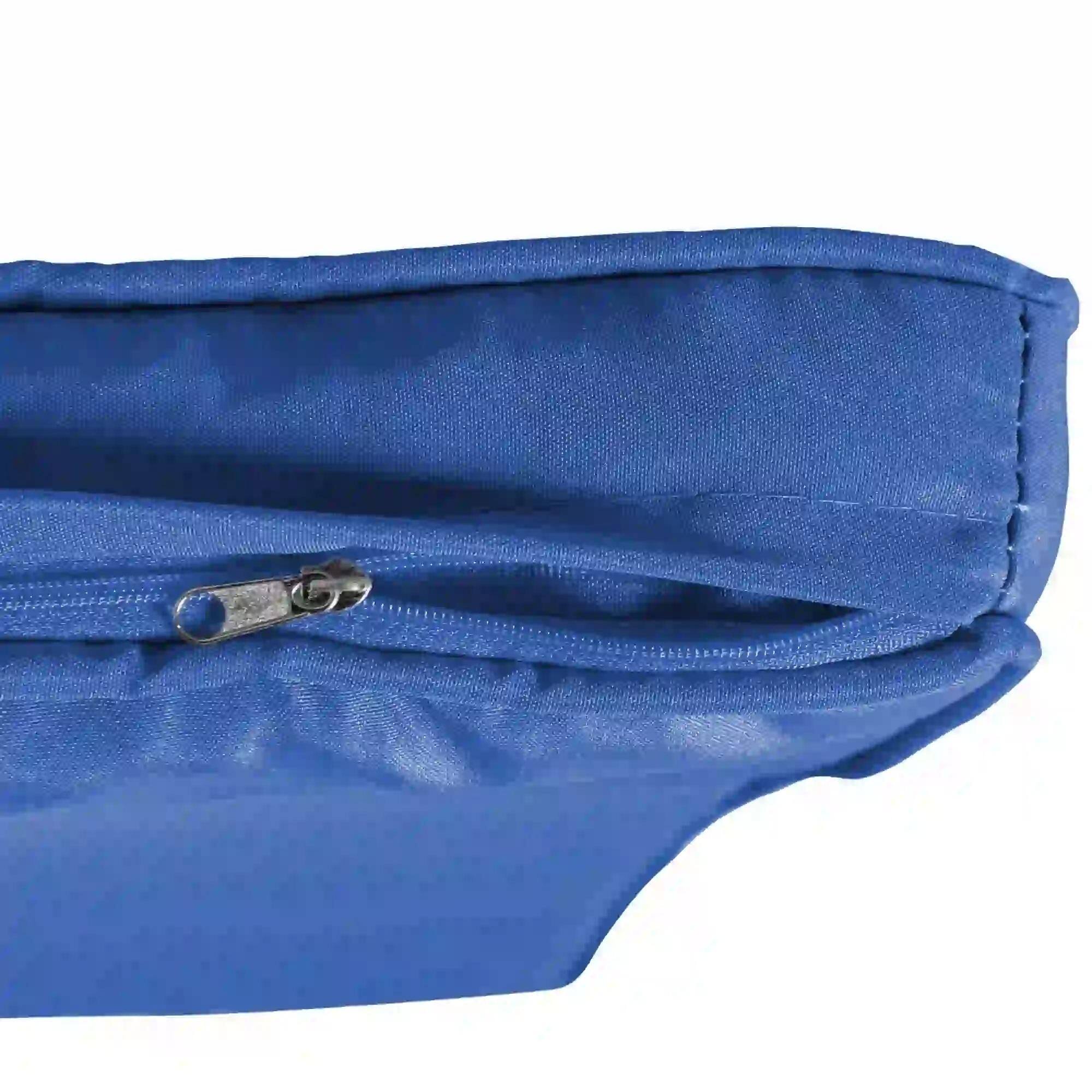 Alt View 1. Resenkos - Resenkos 2-Person Wicker Swing Bench, Outdoor Patio Swing Chair With Cushions,  Perfect for Garden, Blue.